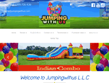 Tablet Screenshot of jumpingwithus.com
